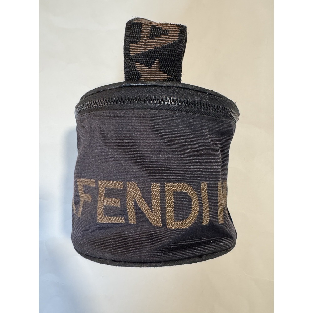 Fendi Canvas Vanity Bag Authentic - Picture 6 of 12